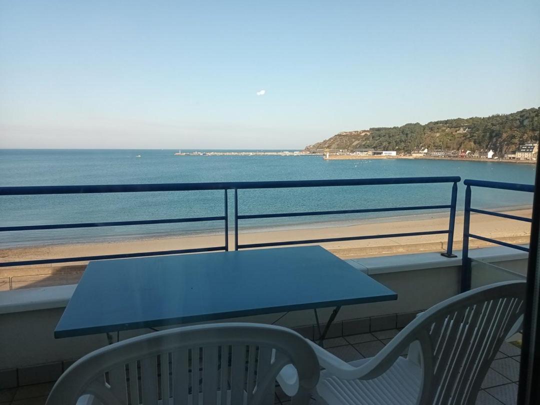 514 - Appartement 1 Chambre Vue Mer En Bordure De La Plage Du Centre D'Erquy Εξωτερικό φωτογραφία